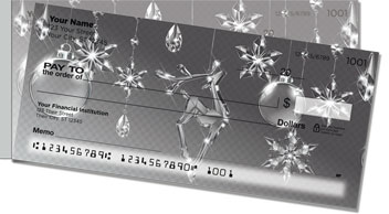 Christmas Snowflake Side Tear Checks