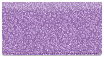 Violet Leaves Checkbook Cover