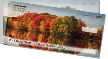 Colors of Fall Side Tear Checks