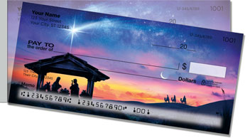 Nativity Scene Side Tear Checks