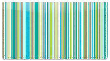 Vertical Stripe Checkbook Cover