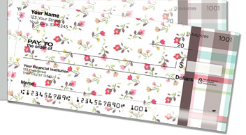Cute Flower Side Tear Checks