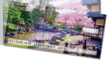 Japanese Garden Side Tear Checks