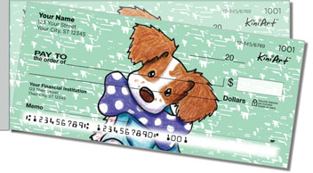 Brittany Spaniel Series Side Tear Checks