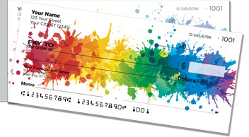 Paint Splatter Side Tear Checks