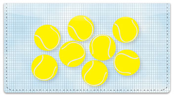 Tennis Pro Checkbook Cover