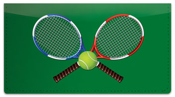 Tennis Checkbook Cover