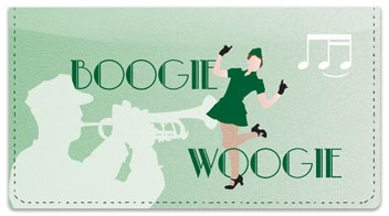 Swing Dancing Checkbook Cover