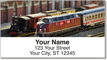 Model Train Address Labels