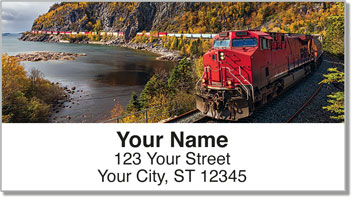 Railroad Address Labels