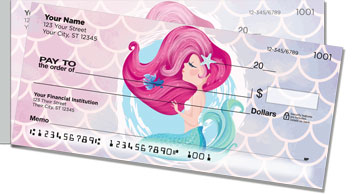 Lovely Mermaid Side Tear Checks