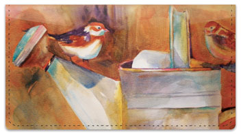 Kay Smith Bird Checkbook Cover