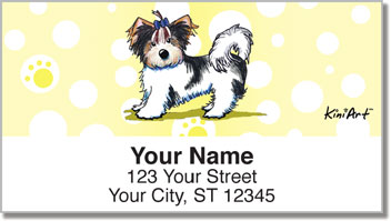 Yorkie Series 3 Address Labels