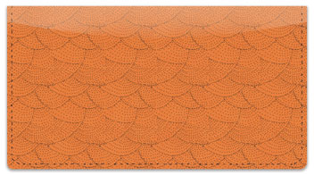 Stipple Checkbook Cover
