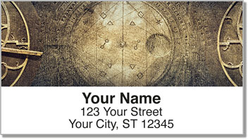 Steampunk Address Labels