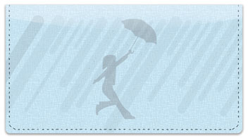 Spring Shower Checkbook Cover