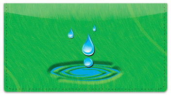 Splish Splash Checkbook Cover