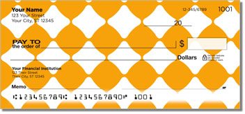 Orange Bead Checks