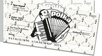 Polka Music Side Tear Checks