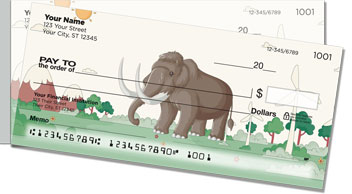 Cute Extinct Animal Side Tear Checks