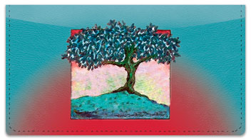 Solitary Tree Checkbook Cover