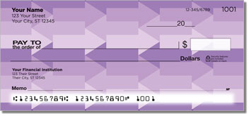 Purple Arrow Checks