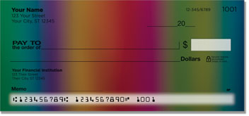 Rainbow Wave Checks