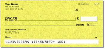 Yellow Stipple Checks