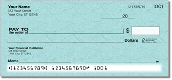Blue Stipple Checks