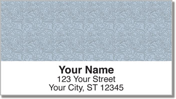 Topographic Address Labels