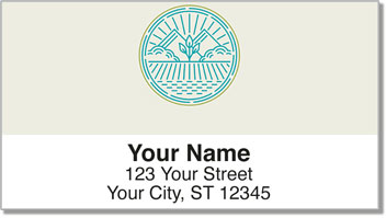 Garden Address Labels
