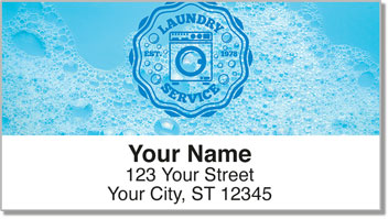Laundromat Address Labels