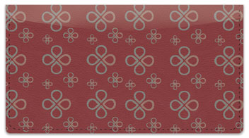 Simple Petal Checkbook Cover