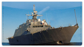 Ship Checkbook Cover