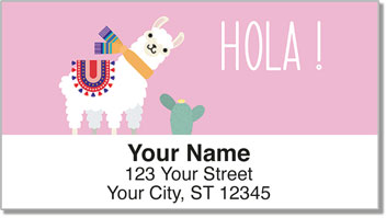 Llama & Alpaca Address Labels