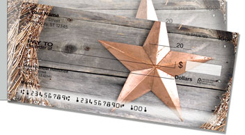 Rustic Star Side Tear Checks