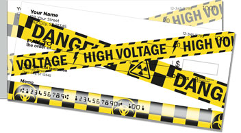 Caution Tape Side Tear Checks
