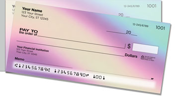 Hot Pink Curve Side Tear Checks
