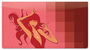 Sexy Vampire Checkbook Cover