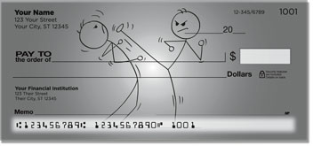 Kung Fu Stick Figure Checks