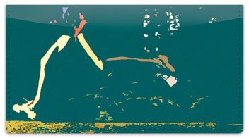 Running the Race Checkbook Cover