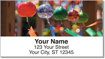 Wind Chime Address Labels