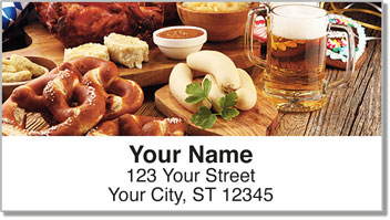 German Taste Address Labels