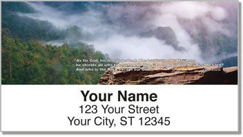 Psalm 18 Address Labels