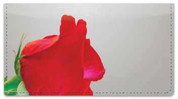Rose Checkbook Cover