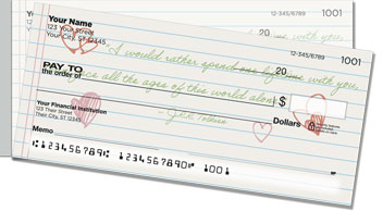 Love Letter Side Tear Checks