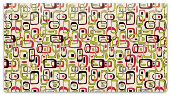 Retro Wallpaper Checkbook Cover