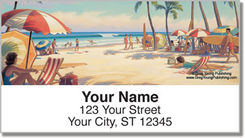 Florida Art Address Labels