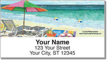 Westmoreland Beach Address Labels