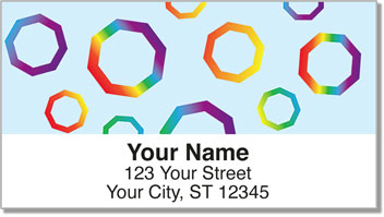 Octagon Address Labels